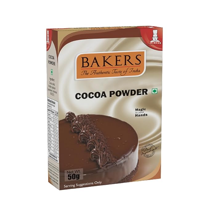 Bakers Cocoa Powder 50g